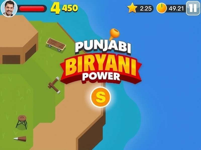 Punjabi Biryani Power Game Screenshot